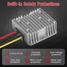 Load image into Gallery viewer, Step Down Converter for Milwaukee Batteries: Includes Fuse &amp; Easy Wiring