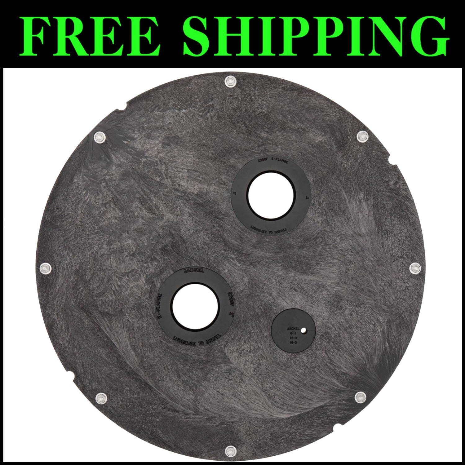 18-Inch Diameter Sump Basin Cover Model 1 - Gas, Odor, Water Tight Protection