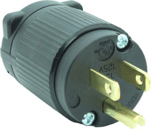 Load image into Gallery viewer, Rugged Nylon 15 Amp NEMA 5-15P Plug Replacement, 10-Pack for Durability