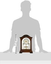 Load image into Gallery viewer, Classic Walnut Pendulum Clock with Westminster Chime - Living Room Must-Have