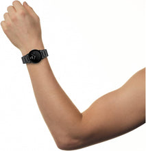 Load image into Gallery viewer, Modern Eco-Drive Men's Watch in Black Stainless Steel - 2-Hand &amp; Water Resistant