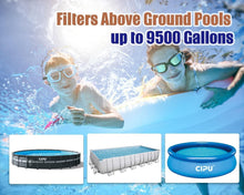 Load image into Gallery viewer, Portable 14-Inch Sand Filter with Timer - Complete Above Ground Pool Solution