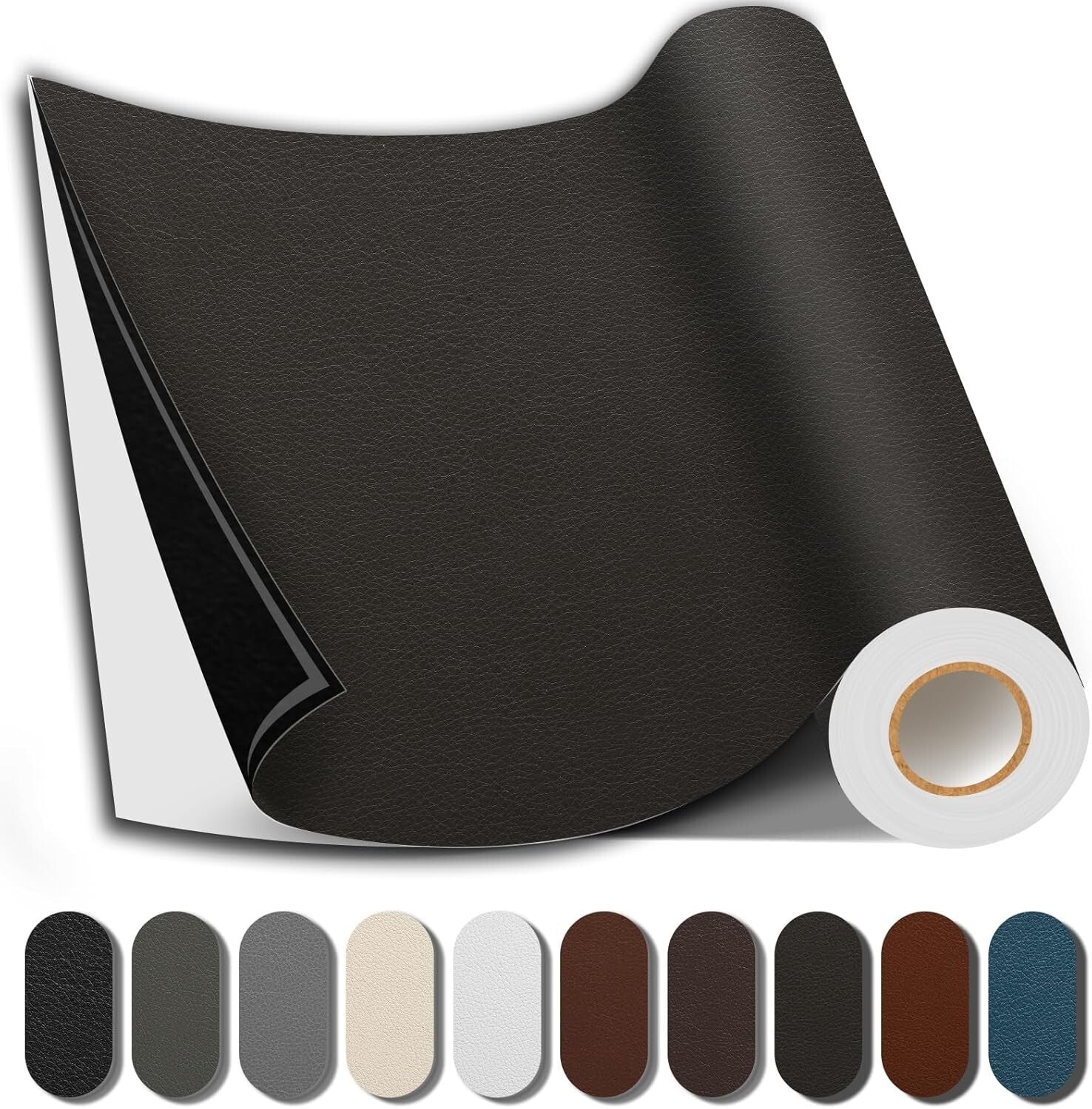 DIY Large Leather Repair Patch, 35x79 Inch Waterproof Adhesive for Home Renewals