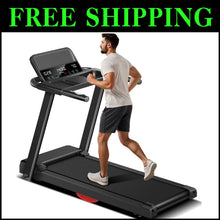 Load image into Gallery viewer, Quiet Brushless Motor Treadmill with Large Running Area &amp; Bluetooth Console