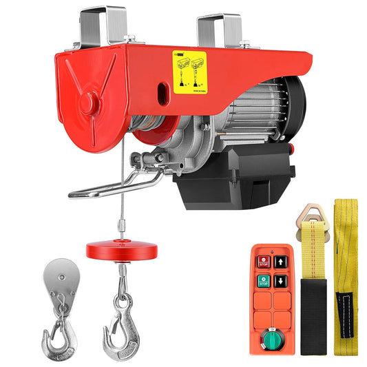 Powerful 440 Lbs Electric Winch – Wireless Control for Safe Lifting Up to 38ft