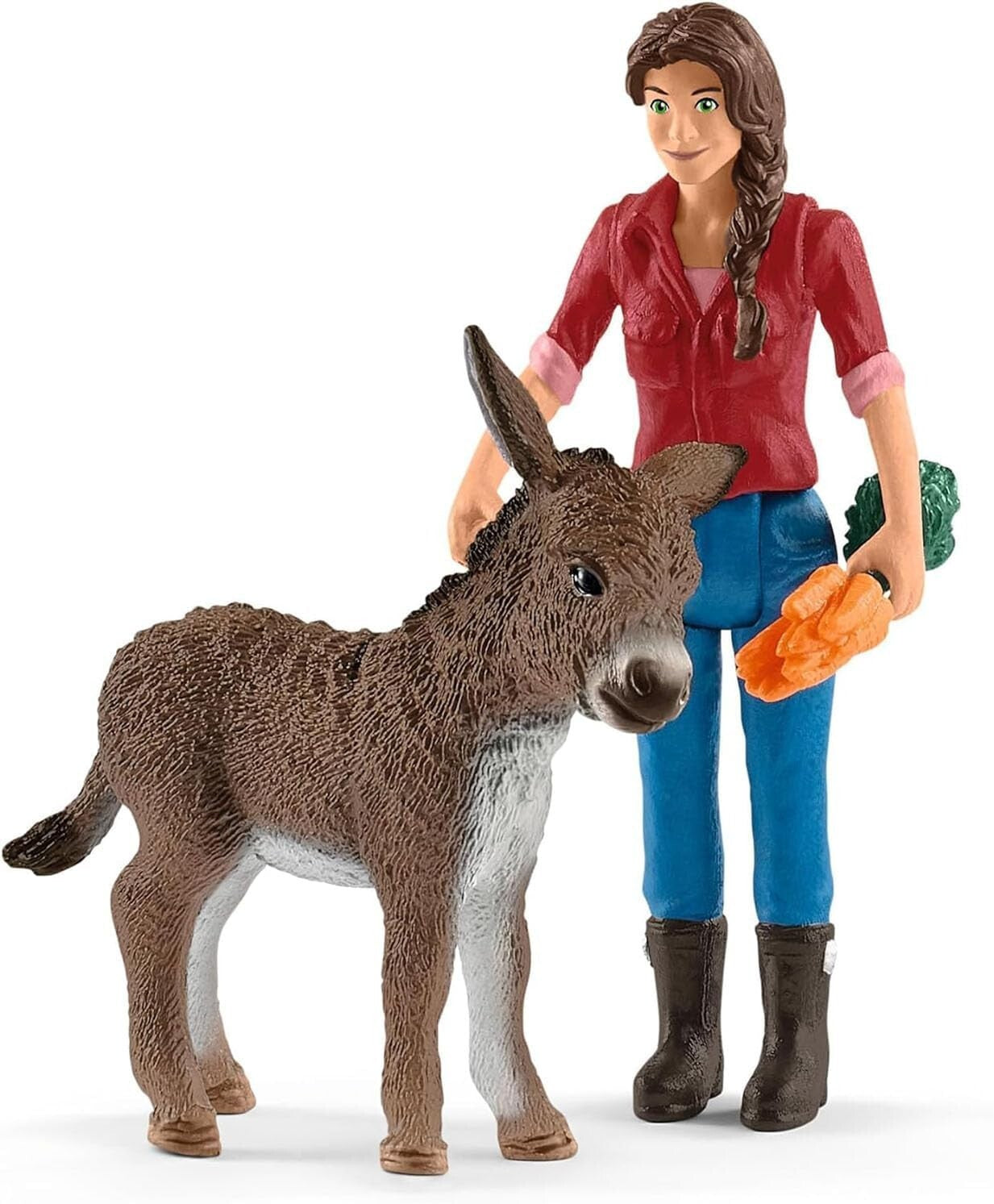 97-Piece Large Farmhouse Playset with Animals & Accessories for Imaginative Play