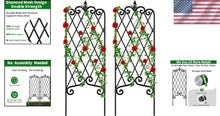 Load image into Gallery viewer, Weather-Resistant 47"x16" Climbing Plant Trellis - Durable &amp; Low Maintenance