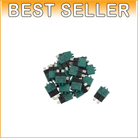 Durable 20A Standard Circuit Breakers - 25 Pack E39 T3 Manual Reset Design