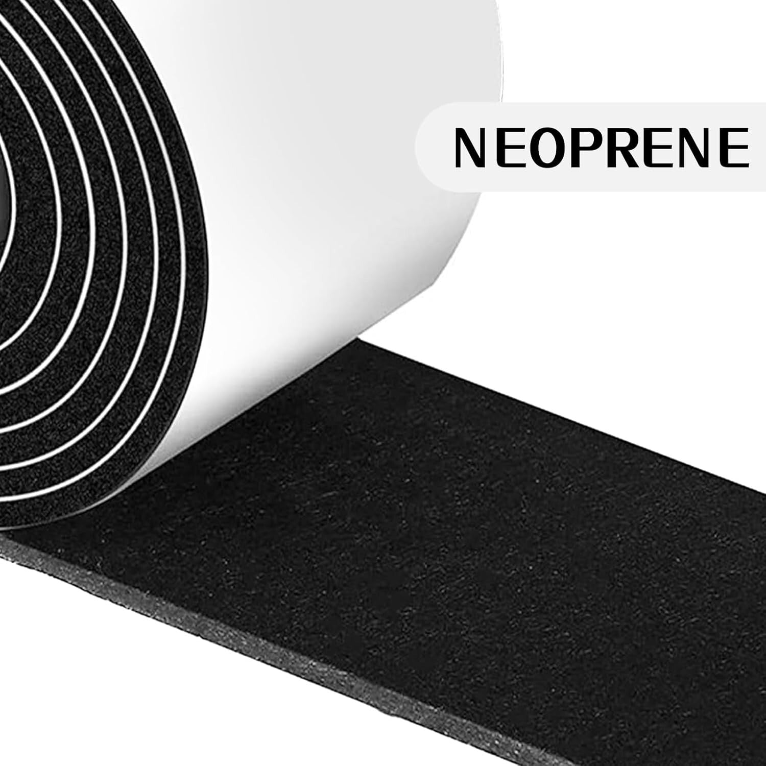 Customizable Foam Insulation Tape - Durable 197ft Weather Stripping for Home Use