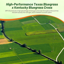 Load image into Gallery viewer, OptiGrowth Coated SPF-30 Bluegrass Mix - 10 lbs for Lush, Low-Maintenance Lawns