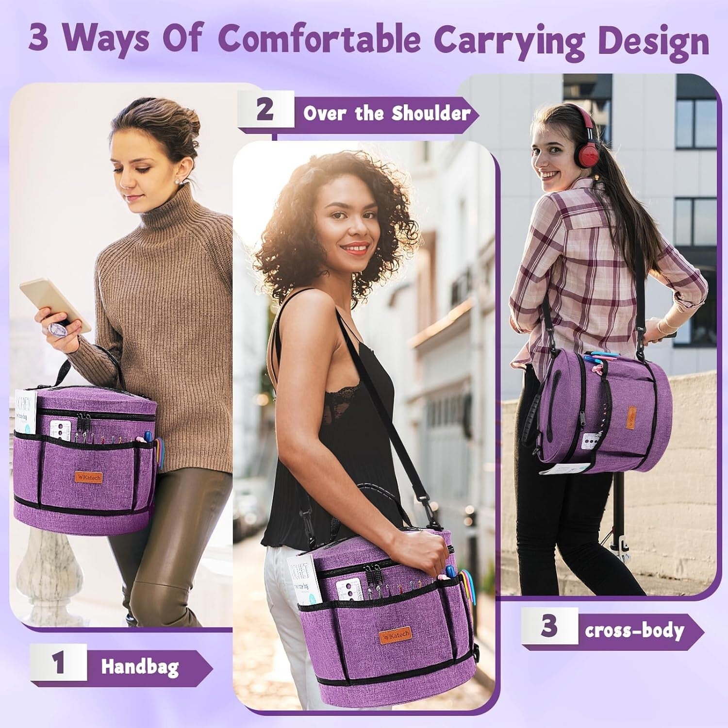 All-in-One Beginner Crochet Kit for Adults and Kids - Complete Crochet Supplies