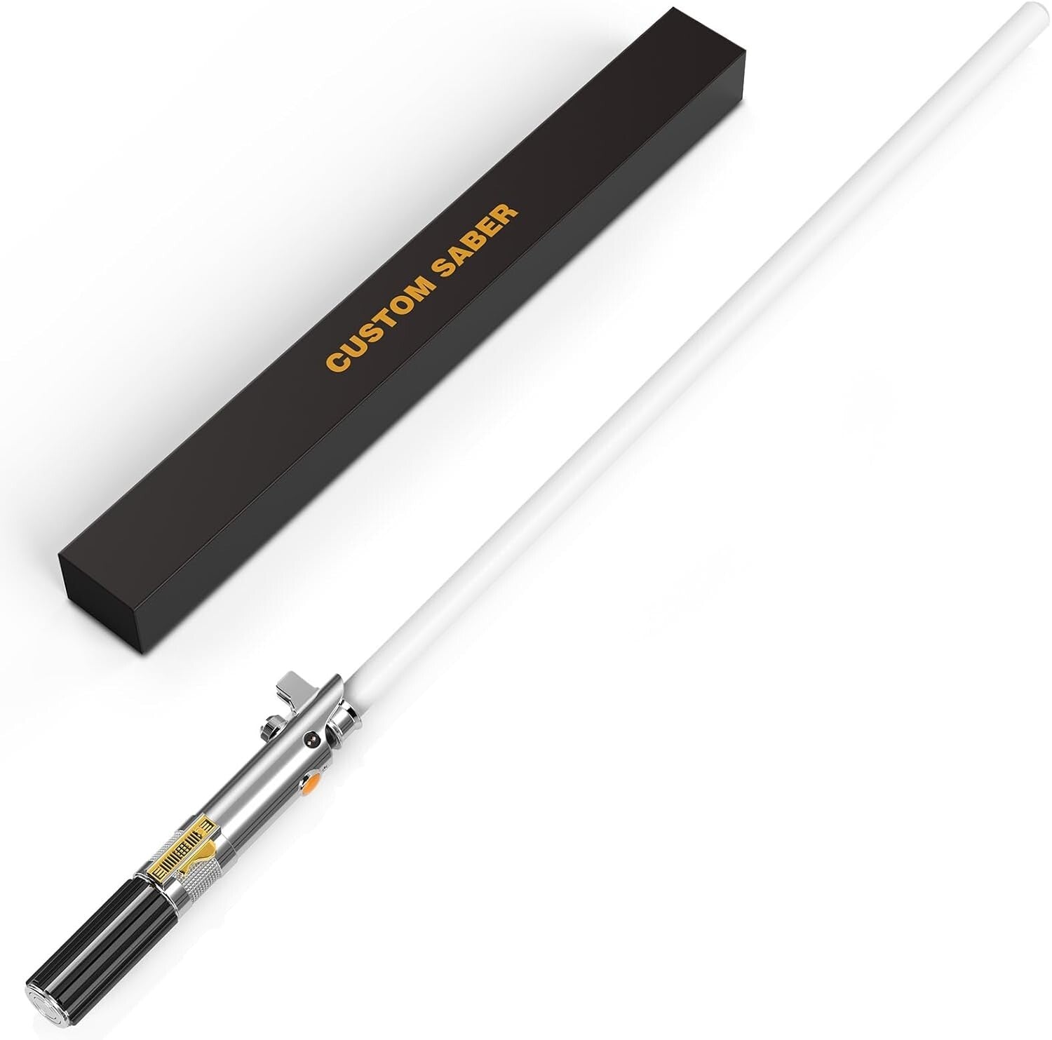 RGB Dueling Lightsaber with 39 Sound Effects - Perfect for Cosplay & Collecting