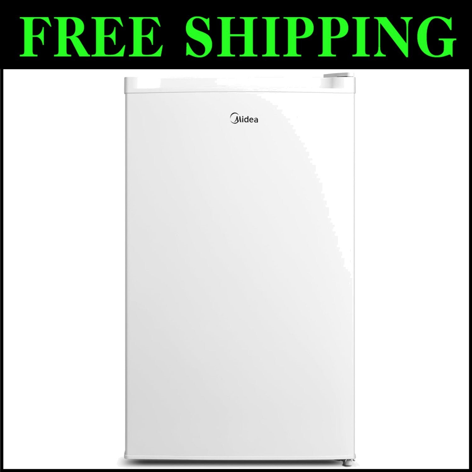 Stainless Steel Upright Freezer, 3.0 Cubic Feet - Space-Saving, Energy Efficient