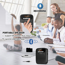 Load image into Gallery viewer, 15W Portable Teacher Voice Amplifier - Wireless &amp; Wired Microphone Included