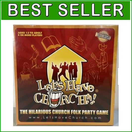 Engaging LET'S HAVE CHURCH!!! Card Game with Timer – Perfect for Gatherings