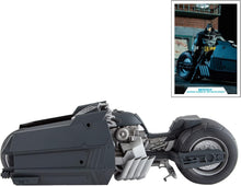 Load image into Gallery viewer, Rolling Batcycle from Batman: White Knight - Perfect for 7-Inch Action Figures