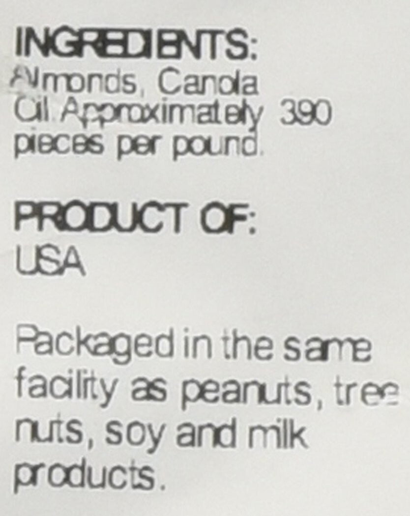 Delicious Unsalted Roasted Almonds - 5Lb Gourmet Snack with Nutritional Benefits