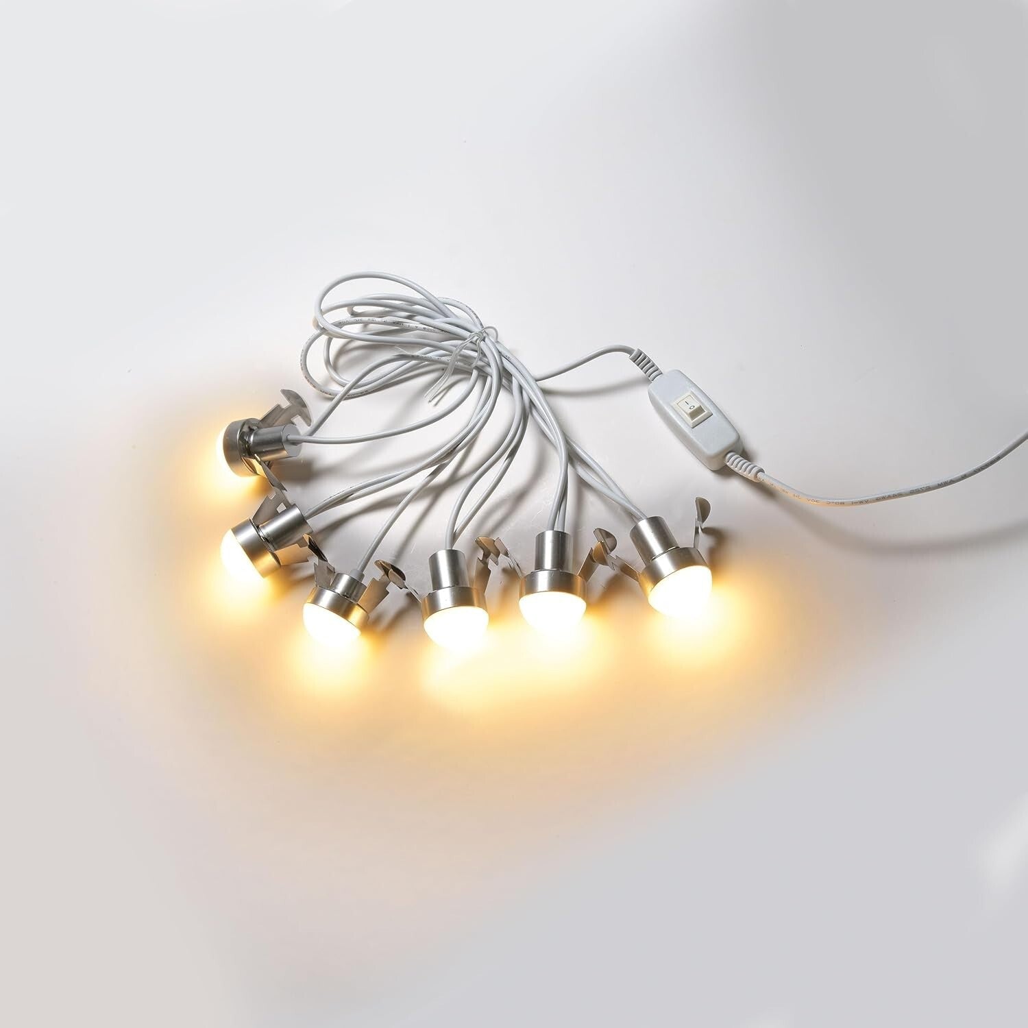 108 Inch USB LED 6 Light Accessory Set with Polished Finish for Decor Lovers