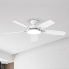 Load image into Gallery viewer, Versatile 52-Inch Ceiling Fan with Remote &amp; Reversible Blades for Year-Round Use