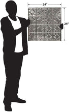 Load image into Gallery viewer, Sustainable 5 Pack 24 Inch Tin Ceiling Panels for Kitchens - Easy Installation