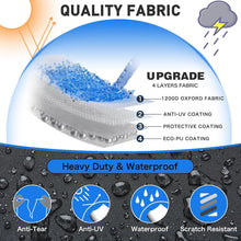 Load image into Gallery viewer, All-Weather 20'-22' Heavy-Duty Boat Cover with Adjustable Straps &amp; Protection