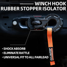 Load image into Gallery viewer, Reinforced 35000lbs Synthetic Winch Rope Kit with Sliding Protection - 76ft Long