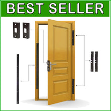 Load image into Gallery viewer, Ultimate Home Security: Door Armor MAX 5-Piece Reinforcement Kit in Aged Bronze