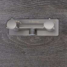 Load image into Gallery viewer, Compact All-Metal 4” RV Shower Valve with Easy-Turn Control for Temperature