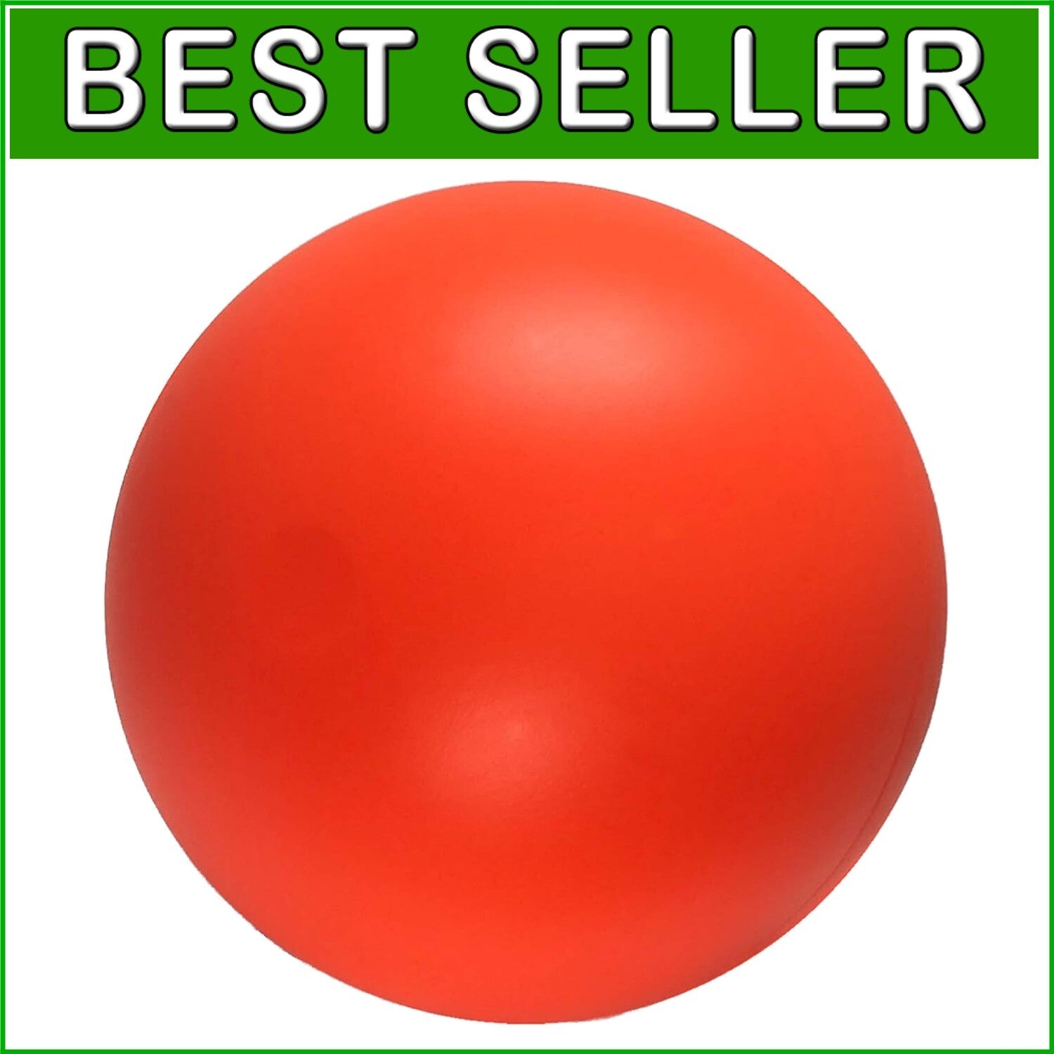 14-Inch Floatable Hard Plastic Dog Ball - Perfect for Push and Herding Play