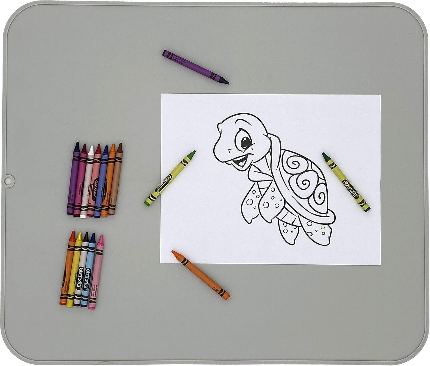 Durable 30 x 24 Silicone Dish Drying Mat - Heat-Resistant & Machine Washable