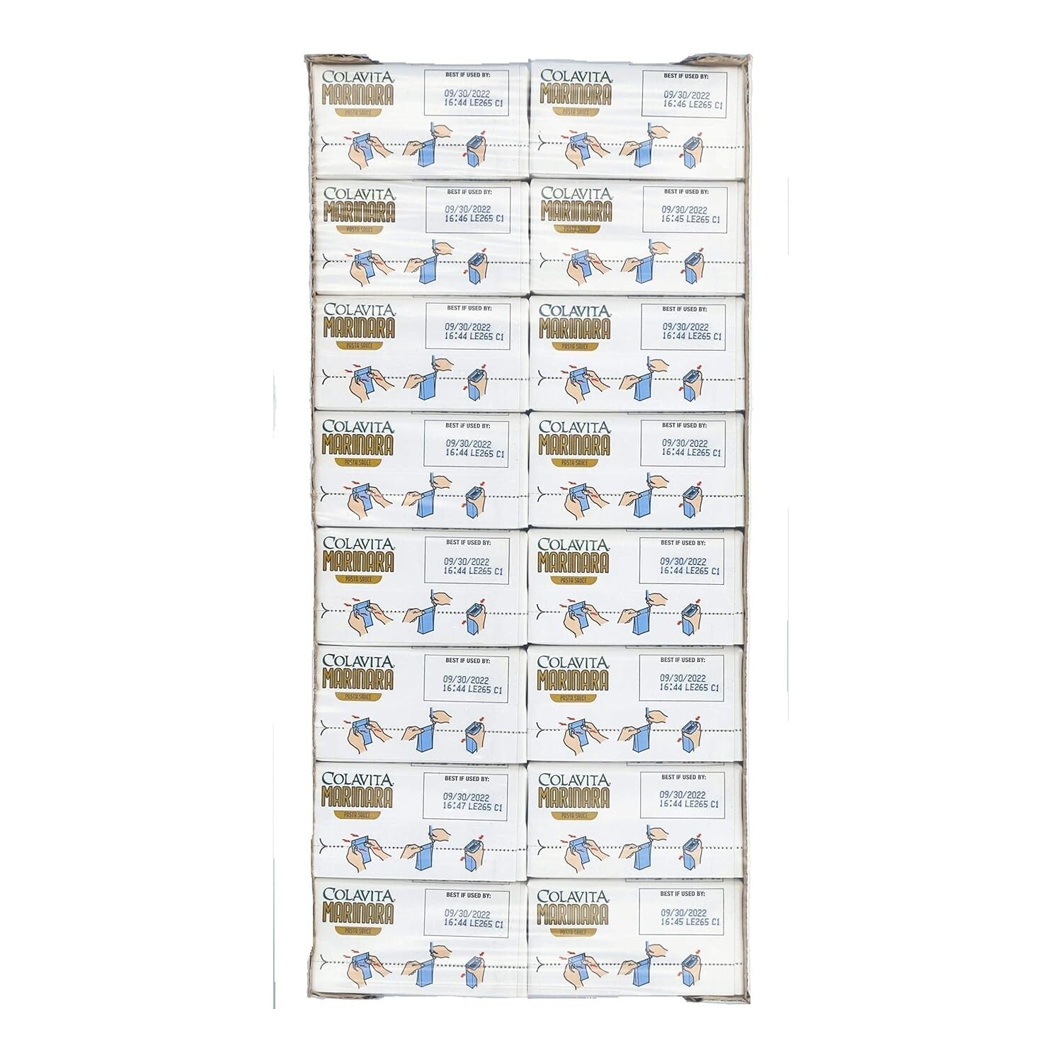 Savory Marinara Pasta Sauce - 16 Pack 13.76oz, Ideal for Everyday Meals