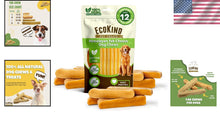 Load image into Gallery viewer, EcoKind Yak Cheese Dog Chews - All-Natural 3 lb, Perfect for Aggressive Chewers
