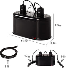 Load image into Gallery viewer, Reptile Lighting Kit: 100W UVA UVB Sunlamp and Ceramic Heat Emitter Included