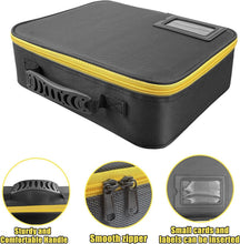 Load image into Gallery viewer, Durable Portable Battery Organizer with Customizable Interior for Power Tools
