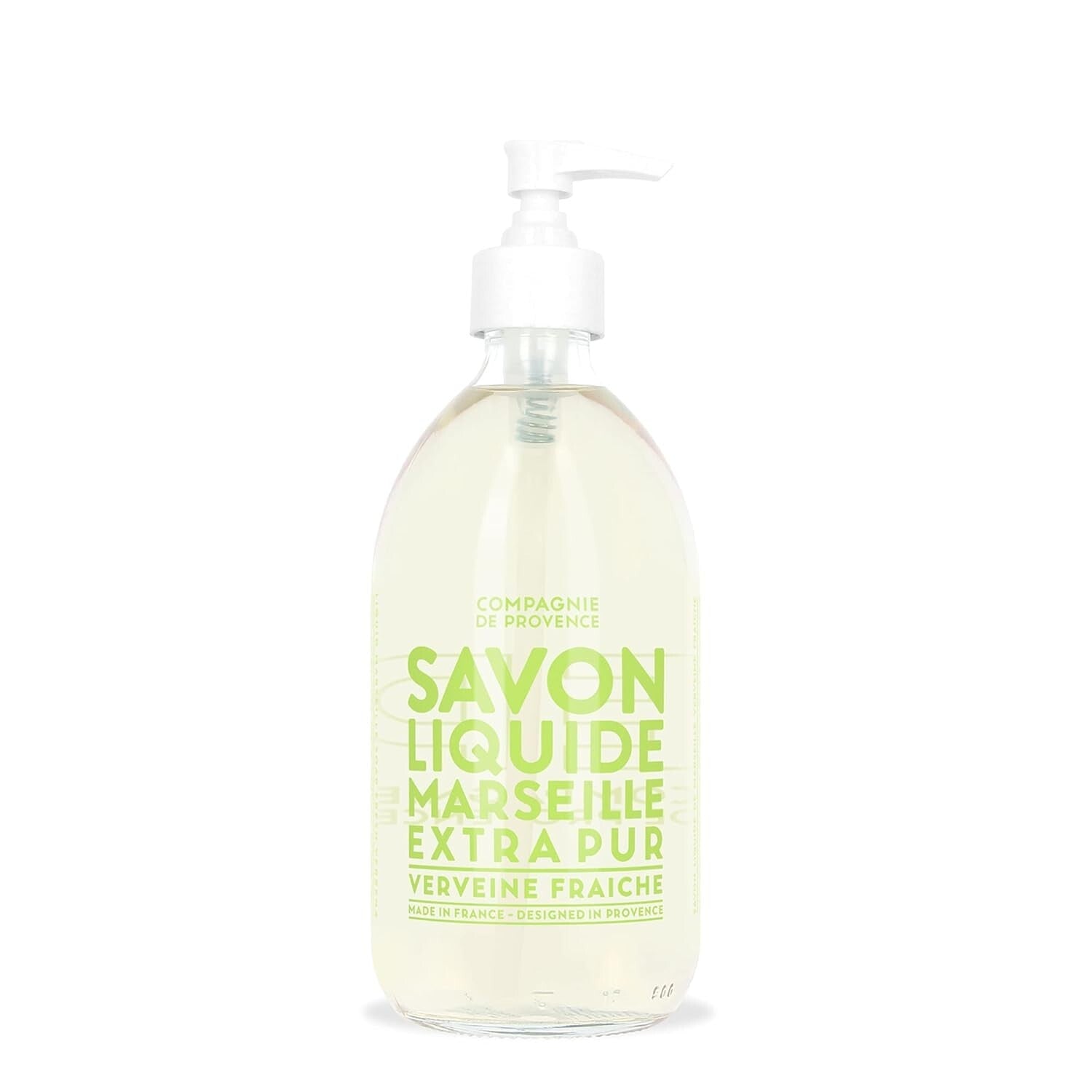 Savon de Marseille Liquid Soap Gift Set - Fresh Verbena 16.9 oz + 33.8 oz Refill