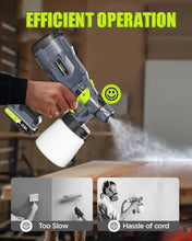 Load image into Gallery viewer, Versatile Cordless Paint Sprayer with 3 Patterns, Nozzles, and Cleaning Tools