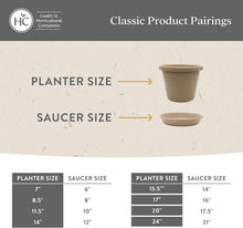 Load image into Gallery viewer, Stylish Classic 20" Black Plastic Garden Pots for Herbs &amp; Flowers – Set of Two