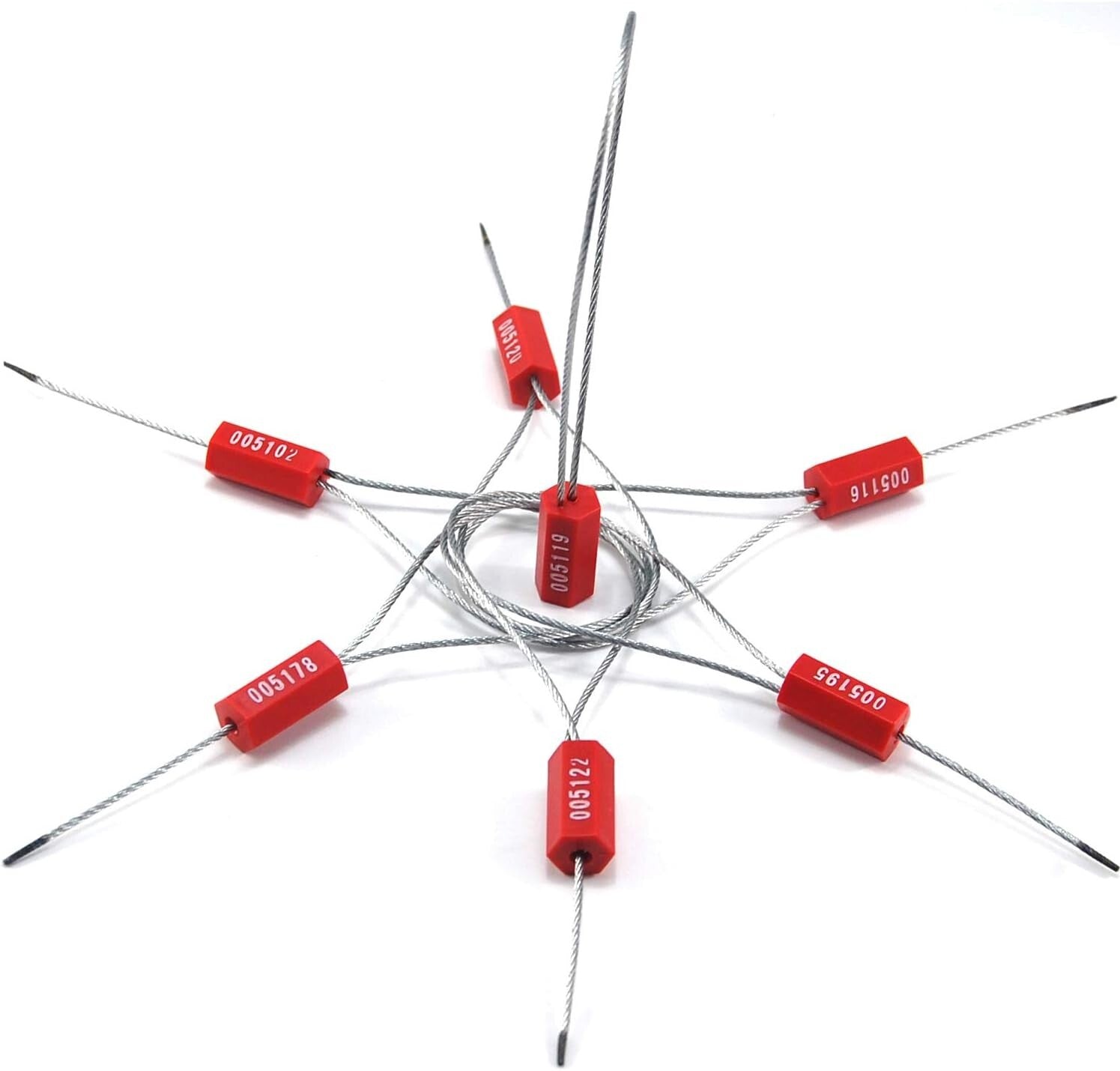 1000 Waterproof Tamper Evident Cable Seals for Containers and Cargo Security