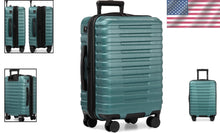 Load image into Gallery viewer, Rugged Waterproof Carry-On Suitcase with Impact-Resistant Polycarbonate Design