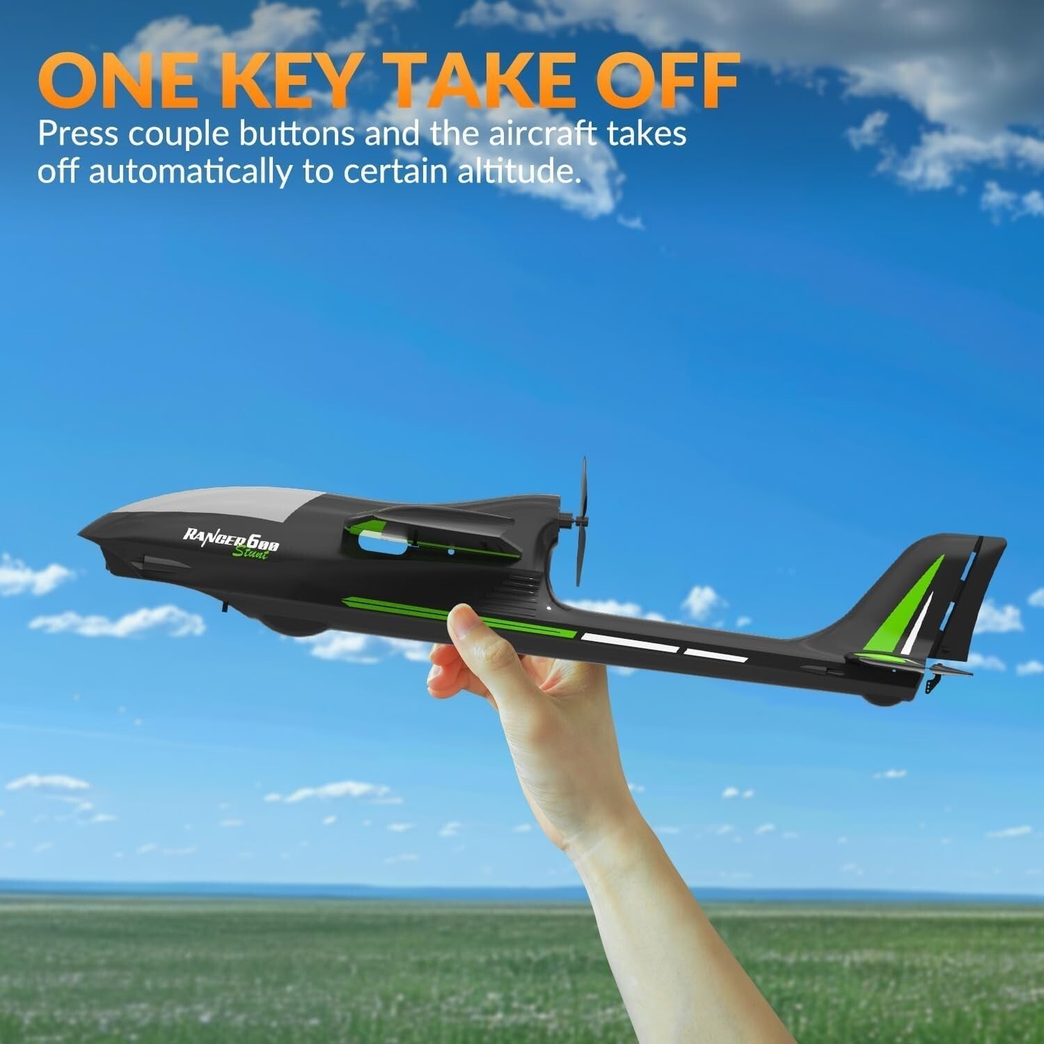 Beginner-Friendly 4CH Remote Control Plane - Fun Aerobatics for Young Aviators