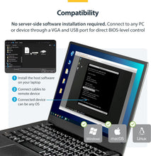 Load image into Gallery viewer, Multifunctional Portable KVM Adapter - USB &amp; VGA for Effective Maintenance
