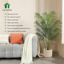 Load image into Gallery viewer, Sturdy 5Ft Faux Dypsis Lutescens Palm - Maintenance Free Home Office Decor