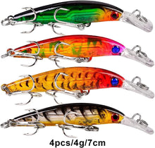 Load image into Gallery viewer, Versatile 56-Piece Fishing Lure Collection - Perfect for Freshwater &amp; Saltwater