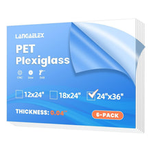 Load image into Gallery viewer, Versatile 6 Pack of 24x36 Plexiglass Sheets for DIY Pet Projects &amp; Crafts