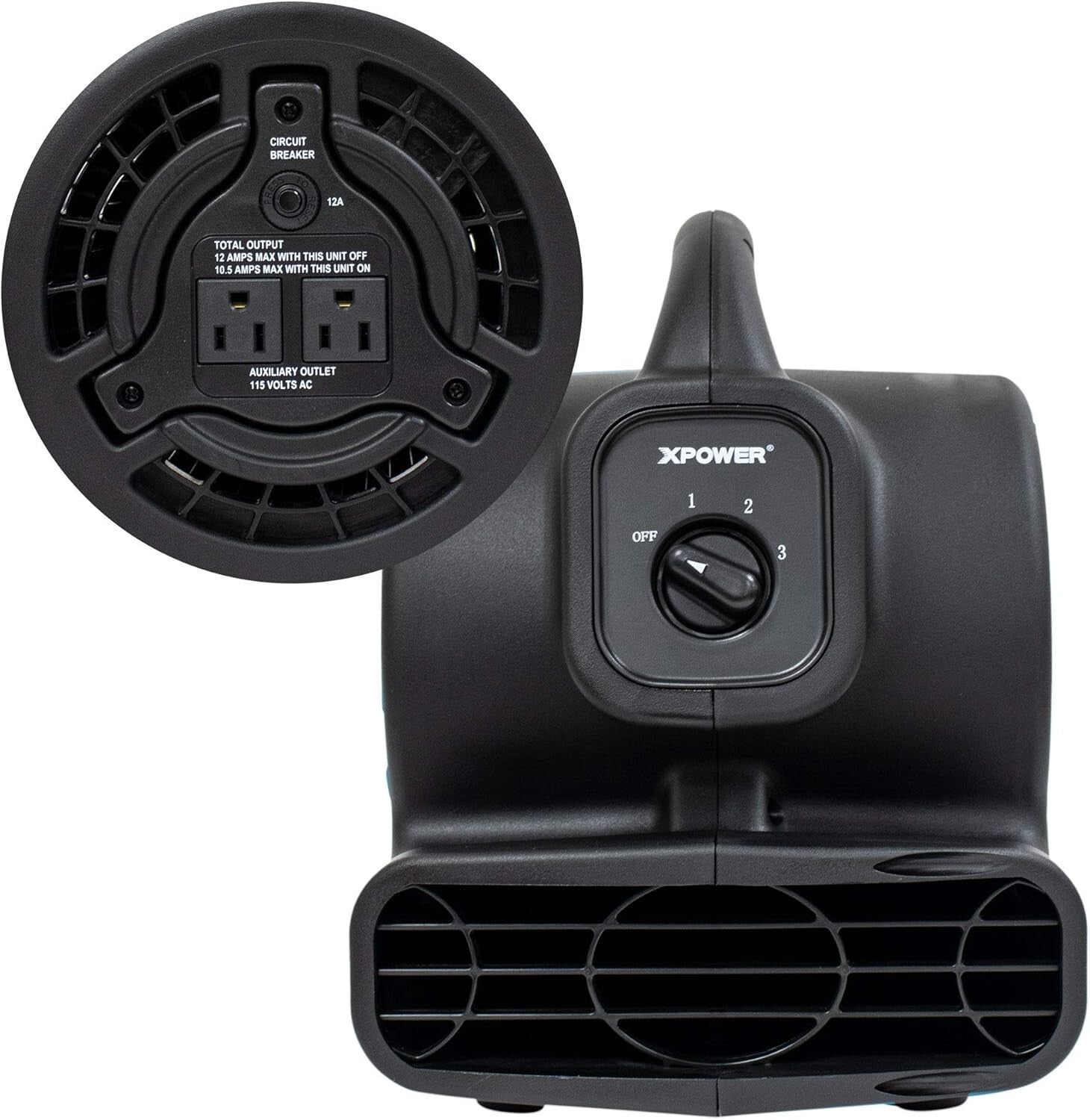 Energy-Efficient 600 CFM Air Mover - Ideal for Fast Drying & Air Circulation