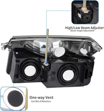 Load image into Gallery viewer, Direct Fit Headlight Assembly with Amber Reflector for Chevy Avalanche 2002-2006