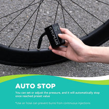 Load image into Gallery viewer, Compact 120 PSI Mini Inflator for E-Bikes and Mountain Bikes - Auto Stop Feature