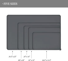 Load image into Gallery viewer, Durable Silicone Pet Feeding Mat - Anti-Spill Design for Dogs &amp; Cats 32" x 24"