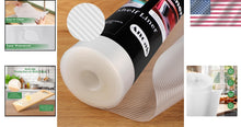 Load image into Gallery viewer, Washable Non-Slip Shelf Liner 22 Inch x 20 FT for Kitchen &amp; Home Organization