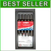 Load image into Gallery viewer, 5-Piece Pneumatic Taper Punch Set with Black Oxide Finish for Precision Tasks